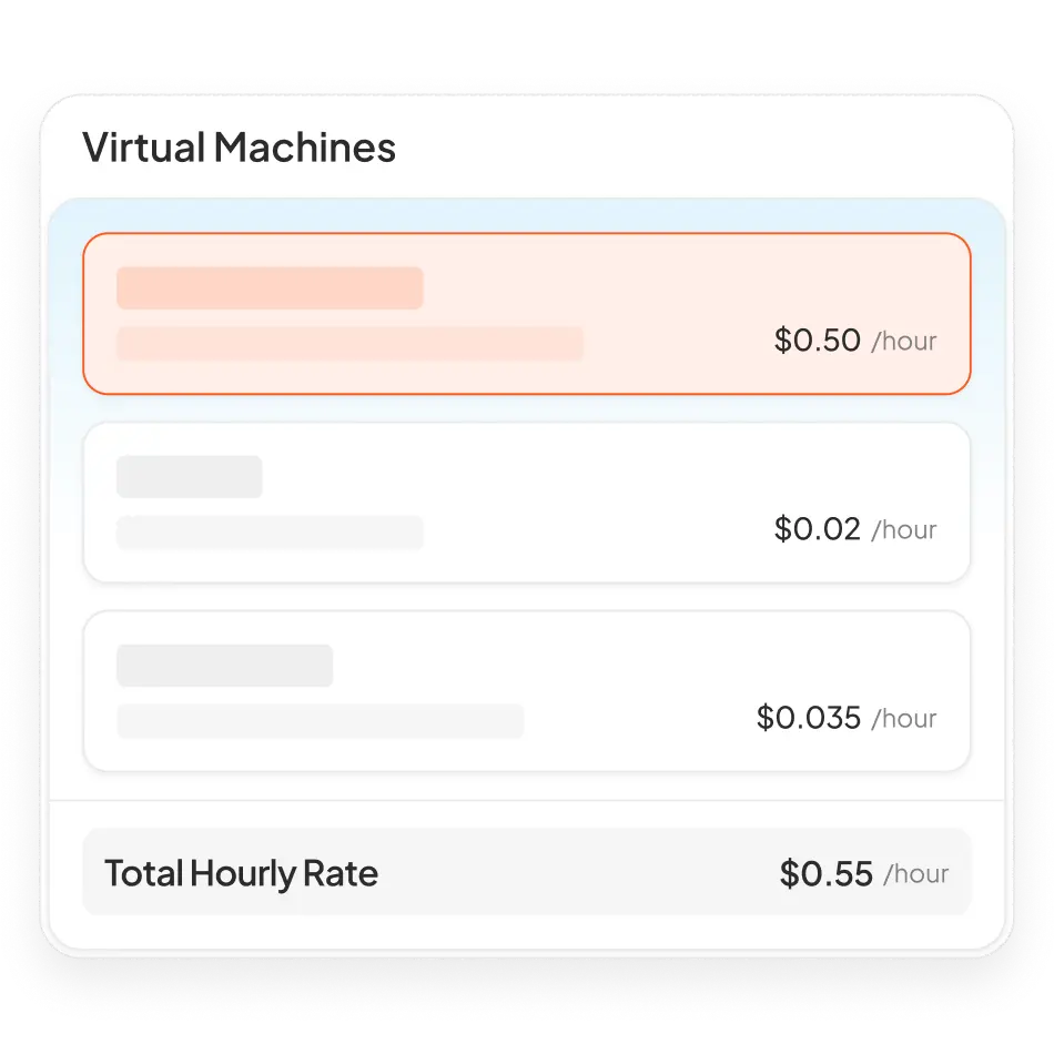Pay for What You Actually Use