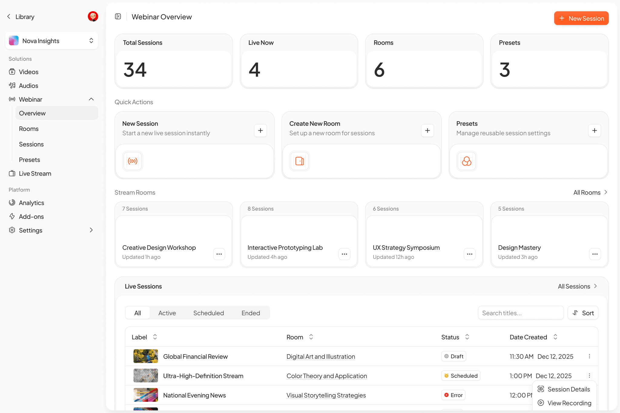 Product screenshot